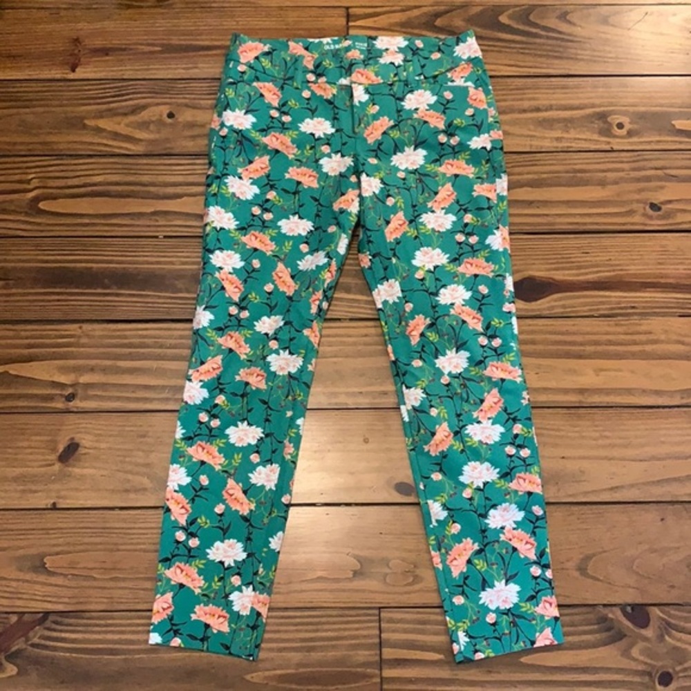Old Navy printed pixie pant mid-rise size 4